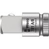 Wera 05042670001 Parte di Connessione, 781 A/B Raccordo, 1/4 - 3/8 x 25.2 mm, Opaco
