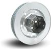 DOJA Barcelona DOJA Barcellona | Puleggia Tapparella Metallica | Disco Tapparelle Dentato per Persiana | Ø 180mm x 60mm | Cinghia Tapparella 22mm | Dentatura 12 | Disco per Tenda Avvolgibile in Metallo | Ricambi