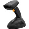 Equip Lettore di codici a barre portatile Equip Led Wireless 1D/2D 3.7V 1500mAh 220letture/s Nero [351026]
