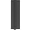 SONNI radiatore termoarreto a parete 1800 x 542 x 48 mm, termosifone a soggiorno potenza 938 W, radiatore verticare strato singolo da bagno, connessioni centrali G 1/2 - Antraciate