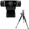 Logitech C922 Pro Stream webcam 1920 x 1080 Pixel USB Nero