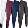 HKM Yvi 11106 - Leggings 32, Colore: Rosso Vino