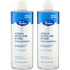 Venus, Acqua Micellare Bi-Fase, Struccante Waterproof Ultra-Rapido, Viso Occhi e Labbra, Assicura una Detersione Delicata e Lascia la Pelle Morbida dopo l'Utilizzo, Ideale su Occhi Sensibili, 400 ml