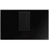 Elica NIKOLATESLA PRIME S+ BL/A/83 PRF0182325 Piano Cottura Incasso ad Induzione Nero con Cappa Integrata 83 cm Versione Aspirante convertibile in Filtrante