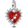 PANDORA 793667C01 Ciondolo a cuore con freccia