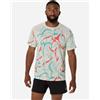 Asics Road M - T-shirt Running - Uomo - Color Mix