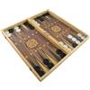 PrimoLiving Set backgammon e scacchi in legno PrimoLiving - 50x47 cm - con scacchiera e backgammon