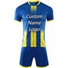 NiQiShangMao Personalizzato Maglie da Calcio Tuta da Ginnastica Uomo Donne Personalizzata Nome Logo Foto Camicia Pantalone Bambini Set Calcio Maglia Color3,XXL