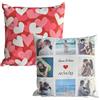 Teetaly Cuscino Personalizzabile 40x40 cm - San Valentino, Amicizia, Famiglia Speciale con Foto e Testo