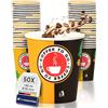 Inoverse 50 Bicchieri di Carta Usa e Getta - 180 ml/7,5 oz - per Tè e Caffè