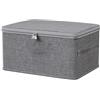 Necdeol Scatola richiudibile per medicinali, scatola medica con lucchetto a combinazione, contenitore pieghevole con coperchio, organizer per armadio da camera da letto (30 x 20 x 14 cm)