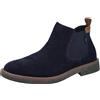Xti Stivaletto Uomo modello beatles Blu Navy