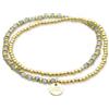 LUXENTER Bracciale LUXENTER Blue Crystal rifinito in oro giallo 18 carati - Zira
