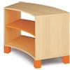 NOWA SZKOLA Mobile Divisorio Nova Arancio per Ambienti Scolastici, H 63 cm.