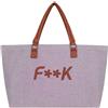EFFEK BORSA MARE LOGO DONNA