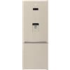 Beko RCNE560E40DBN Frigorifero Combinato Classe energetica E Capacità 352 Litri No Frost Dispenser Acqua colore Sabbia