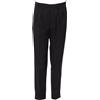 Michael Coal pantaloni uomo con doppia pences Nero 31,34,35,36,37,38