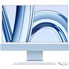 Apple iMac con Retina 24'' Display 4.5K M3 chip con 8‑core CPU e 8‑core GPU, 256