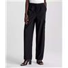 Calvin Klein Jeans Pantaloni Cargo Dritti In Cotone Black Donna