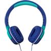 Celly Cuffie Celly 2 volume max 85dB spina 3.5mm Blu [KIDSBEAT2BL]