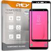 REY Pellicola salvaschermo 3D per Samsung Galaxy J4 Plus 2018 / J6 Plus 2018 / J4 Core, Nero, Vetro temperato, Copertura Completa, Pellicola Protettiva Protezione Schermo, 3D / 4D / 5D