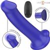 Intense Victoria Vibrator with Suction Cup & Remote Control Blue