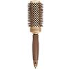 Olivia Garden NanoThermic Spazzola Shaper Quadrata, 40mm - Antibatterica, in Ceramica, Antistatica, Tecnologia Tourmaline-Ion e setole ondulate in Nylon