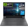 HP Victus 16-r0009sl Notebook, Intel Core i5-13500H, RAM 16GB DDR5 5600Mhz, 512GB SSD, Display 16.1 FHD IPS 144Hz, RTX 4060 8GB, Wi-Fi 6E, BLE 5.3, Windows 11, 3 Mesi di PC Game Pass Incluso, Grigio