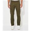 Tommy Jeans Pantaloni Cargo Austin Con Toppa Green Olive Uomo