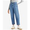 LEVI'S ® Levi's® Jeans a Gamba Larga a Vita Alta Medium Blue Denim Donna