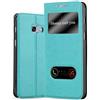 Cadorabo Custodia Libro per Samsung Galaxy A5 2017 in TURCHESE MENTA - con Funzione Stand e Chiusura Magnetica - Portafoglio Cover Case Wallet Book Etui Protezione