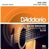 D'ADDARIO EJ10 CORDE PER CHITARRA ACUSTICA
