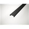 Pianeta Led Profilo in alluminio Nero da 2 m LP2010N angolare per strisce led barra rigida cover a scelta - Cover: Nera