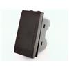 Mapam Pulsante Unipolare (10A-250V) Art 805N Nero T1 compatibile Bticino Living