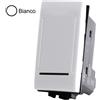 Mapam Interruttore Unipolare (16A-250V) Art 801B Bianco T1 compatibile Bticino Living