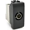 Mapam Presa TV Derivata Art 826N Nero T1 compatibile Bticino Living
