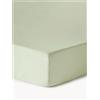 Westwing Collection Lenzuolo con angoli topper in lino lavato Airy