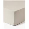Westwing Collection Lenzuolo con angoli in lino lavato Airy