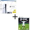 SONY COMPUTER ENT. Ps5 Console 1tb Disco Standard Slim White + 2 Dualsense Ita + Ea Sports Fc 25 Ps5 Versione Europea Lingua Italiana