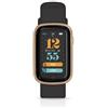 Techmade Smartwatch Steps Black Golden Rose