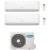 Hisense CONDIZIONATORE HISENSE DUAL SPLIT HI-COMFORT 9000+9000 BTU WIFI INVERTER 2AMW52U4RXC A++