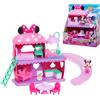 Giochi Preziosi, Minni, Playset Casa Con Topolina Inclusa, 3 Ambienti di Gioco, 1 Cucciolo e Tanti Accessori Inclusi, Si Gioca Su Due Lati, Per Bambini Dai 3 Anni, MCN22000