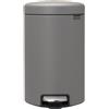 BRABANTIA PATTUMIERA A PEDALE, 12 LT NEWICON GRIGIO