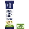 Enervit Protein Protein Snack Pistacchio con Copertura al Cioccolato Bianco - Scatola con 30 Barrette da 31g