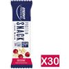 Enervit Protein Protein Snack Cheesecake con Copertura al Cioccolato Bianco - Scatola con 30 Barrette da 31g con 25% di Proteine