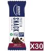 Enervit Protein Protein Snack Choco Veg con Copertura al Cioccolato Fondente - Scatola con 30 Barrette da 31g con 25% di Proteine