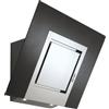FALMEC Cappa Cucina Aspirante a Parete Larghezza 60 cm in Vetro temperato Nero e Acciaio - CQMN60.E3#ZZZN440A Millennium