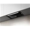 Elica Cappa Cucina Aspirante da Incasso Sottopensile Larghezza 72 cm colore nero effetto soft touch + vetro nero - PRF0164391 Hidden 2.0 @ BLGL/A/90
