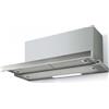 Elica Cappa Cucina Aspirante da Incasso Sottopensile Larghezza 90 cm finitura Silver e Acciaio - PRF0139069 ELITE 35 GRIX/A/90