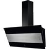 Electrolux Cappa Cucina Filtrante / Aspirante da Parete Larghezza 90 cm colore Nero/Inox - LFV319Y Serie 600